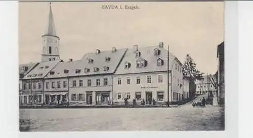 36389 Ak Sayda im Erzgebirge Ortsansicht um 1910