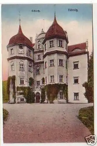 31595 Ak Hörnitz Schloß 1917