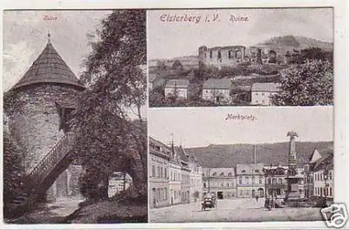 32007 Mehrbild-Ak Elsterberg i.V. 1918