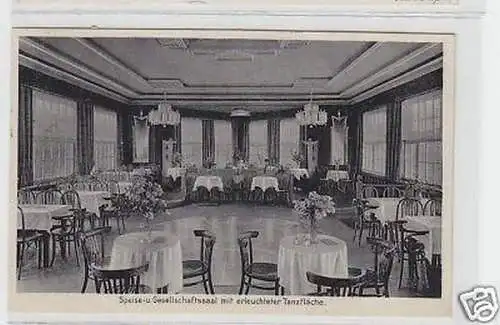 31622 Ak Colditz Hotel Waldschänke Saal 1936