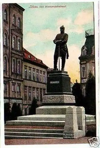 32048 Ak Löbau das Bismarckdenkmal 1912