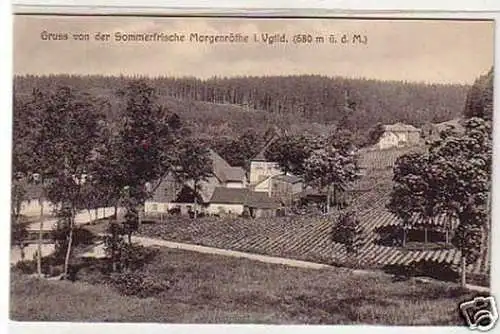 31576 Ak Gruß aus Morgenröthe im Vogtland um 1910