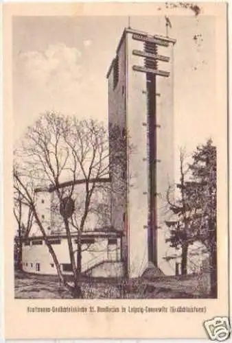 24796 Ak Leipzig Connewitz Gedächtniskirche 1930