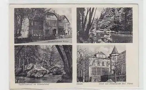 24061 Mehrbild Ak Gruß aus Dittersbach Bez. Pirna 1940