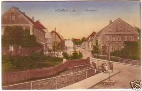 19882 Ak Kohren in Sachsen Marktplatz um 1910