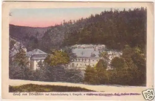 24303 Ak Gruß aus Dönschten bei Schmiedeberg 1925