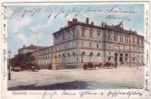 18092 Ak Chemnitz Bahnhof 1906