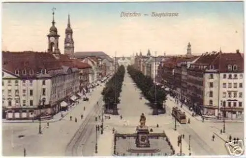 18521 Ak Dresden Hauptstrasse 1912