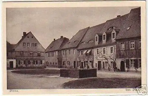 16254 Ak Pirna am Plan um 1930