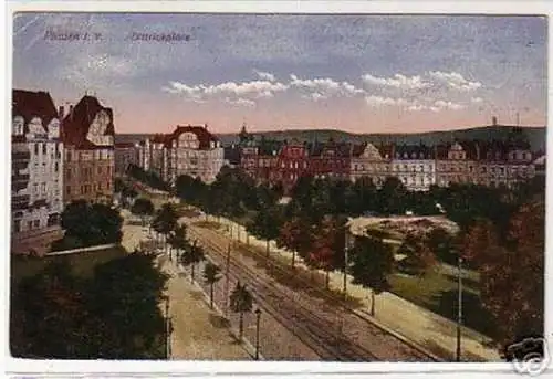 17558 Ak Plauen im Vogtland Dittrichplatz 1921