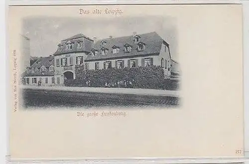 13633 Ak Leipzig die große Funkenburg um 1900