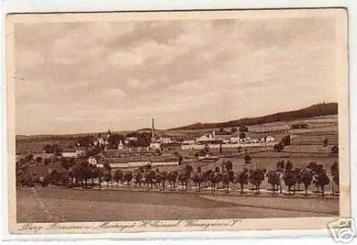 10071 Ak Wernersgrün im Vogtland Brauerei um 1930