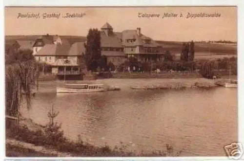 05343 Ak Paulsdorf Gasthof "Seeblick" um 1930