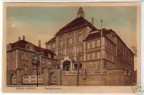 07173 Ak Borna-Leipzig Realgymnasium 1916