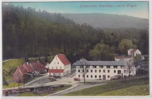 02413 AK Pulvermühle Olbernhau im sächsischen Erzgebirge