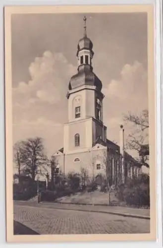 98369 Ak Leipzig-Schönefeld - Blick auf die Gedächtniskirche um 1950