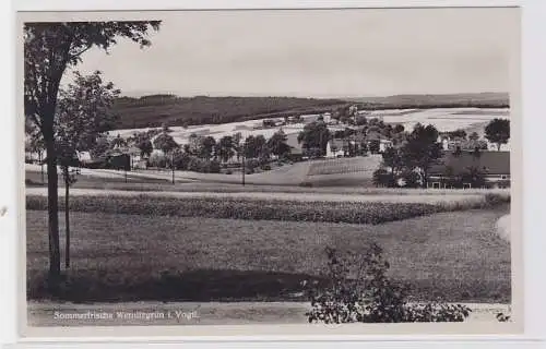 93640 AK Sommerfrische Wernitzgrün im Vogtland - Gesamtansicht 1932