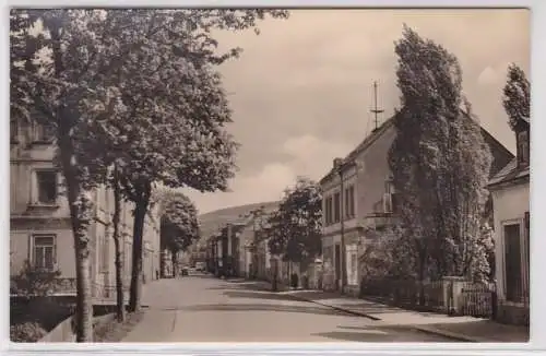 92787 AK Olbernhau im Erzgebirge Blick in die Freiberger Straße