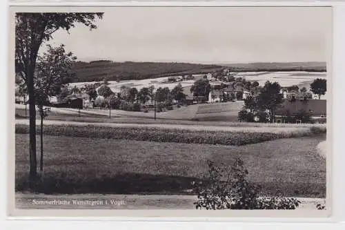 93639 AK Sommerfrische Wernitzgrün im Vogtland - Gesamtansicht 1932