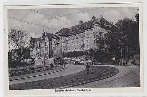 65906 Ak Stadtkrankenhaus Plauen im Vogtland 1936