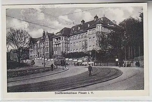 65905 Ak Stadtkrankenhaus Plauen im Vogtland 1935