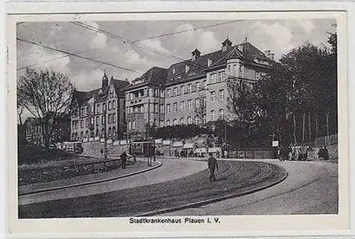 65904 Ak Stadtkrankenhaus Plauen im Vogtland 1935