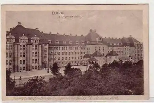 42382 Ak Leipzig Taubstummen-Institut um 1920