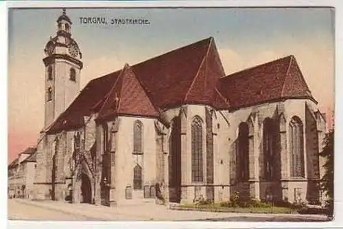 36606 Ak Torgau Stadtkirche um 1910