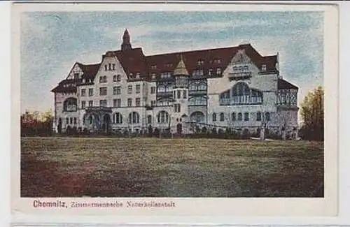 35812 Ak Chemnitz Zimmermannsche Naturheilanstalt 1908