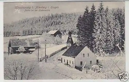 35085 Ak Hirschsprung bei Altenberg im Erzgebirge 1916