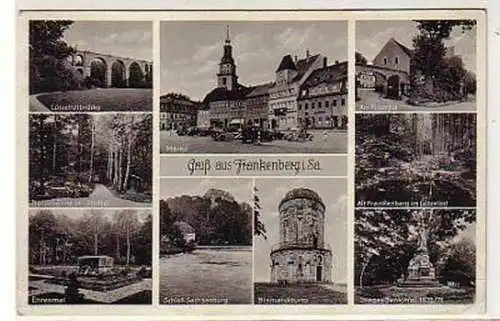 35132 Mehrbild Ak Gruß aus Frankenberg in Sa. 1937