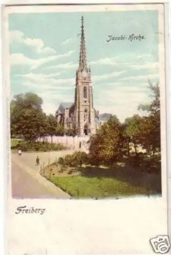 35028 Ak Freiberg Jacobi Kirche 1901