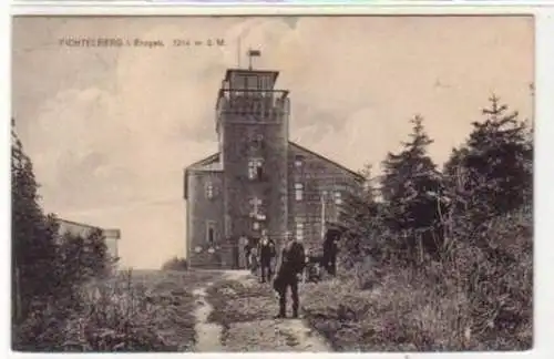 33944 Ak Fichtelberg im Erzgebirge 1214 m ü.M. 1909