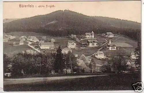 33495 Ak Bärenstein in Erzgebirge Totalansicht um 1910