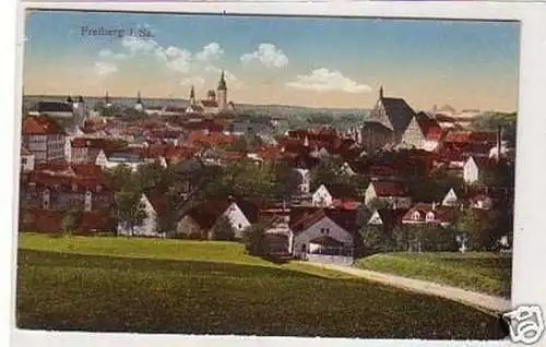 32140 Feldpost Ak Freiberg in Sachsen Totalansicht 1916