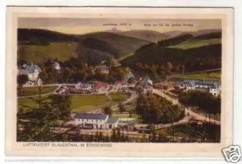 31908 Ak Luftkurort Blauenthal im Erzgebirge um 1920