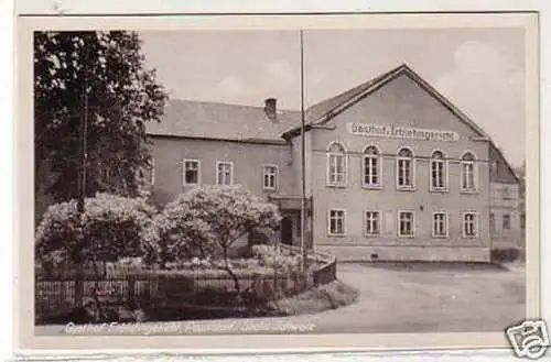 30167 Ak Papstdorf Gasthof Erblehngericht um 1950