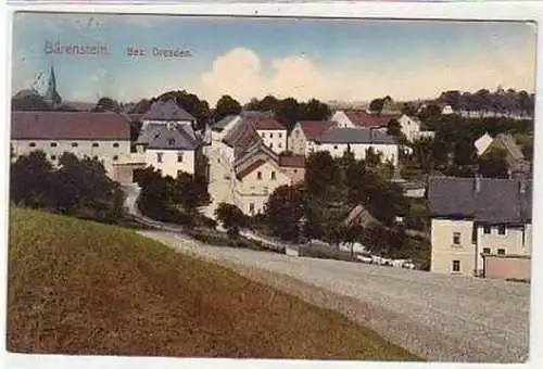 29233 Feldpost Ak Bärenstein Bezirk Dresden 1916