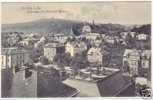 25730 Ak Rochlitz Blick nach dem Rochlitzer Berge 1920