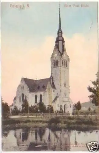 25869 Ak Coswig i. Sa. Peter Paul Kirche 1910