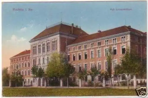 25690 Ak Rochlitz i. Sa. Kgl. Lehrerseminar um 1910