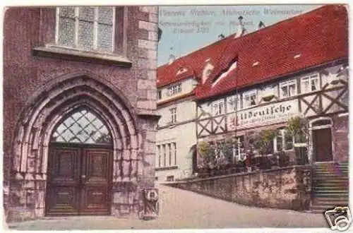 25868 Ak Meißen V. Richter Altdeutsche Weinstuben 1927