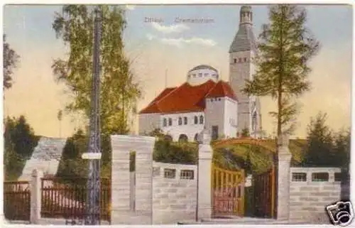 25875 Ak Zittau Crematorium 1911