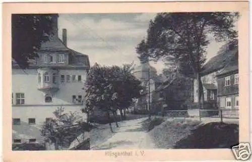 25090 Ak Kingenthal im Vogtland Ortsansicht um 1930