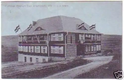 24851 Ak Kurhaus Radium Bad Brambach 1911