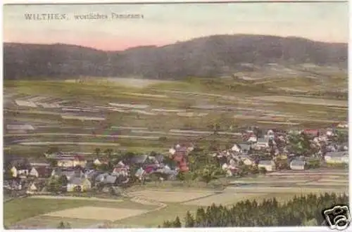 19654 Ak Wilthen westliches Panorama 1908