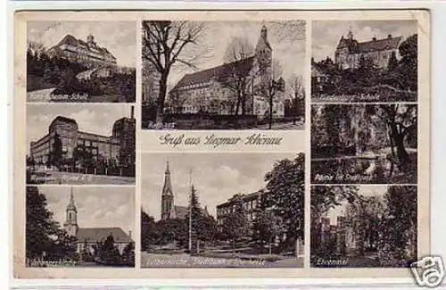 20801 Mehrbild Ak Gruß aus Siegmar Schönau 1939