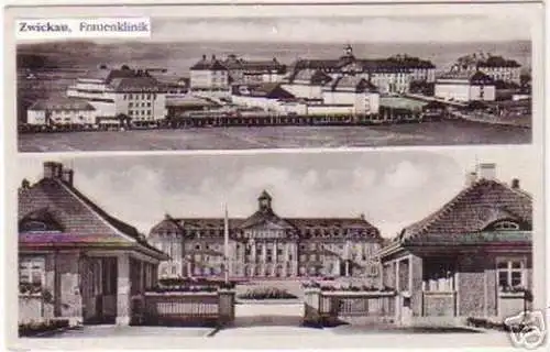 18489 Ak Zwickau Heinrich Braun-Krankenhaus um 1920