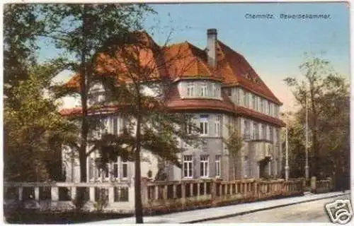 19625 Ak Chemnitz Gewerbekammer 1914