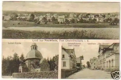 18284 Mehrbild Ak Gruß aus Neuwiese i.E. 1929